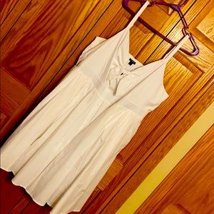 Torrid white dress with pockets